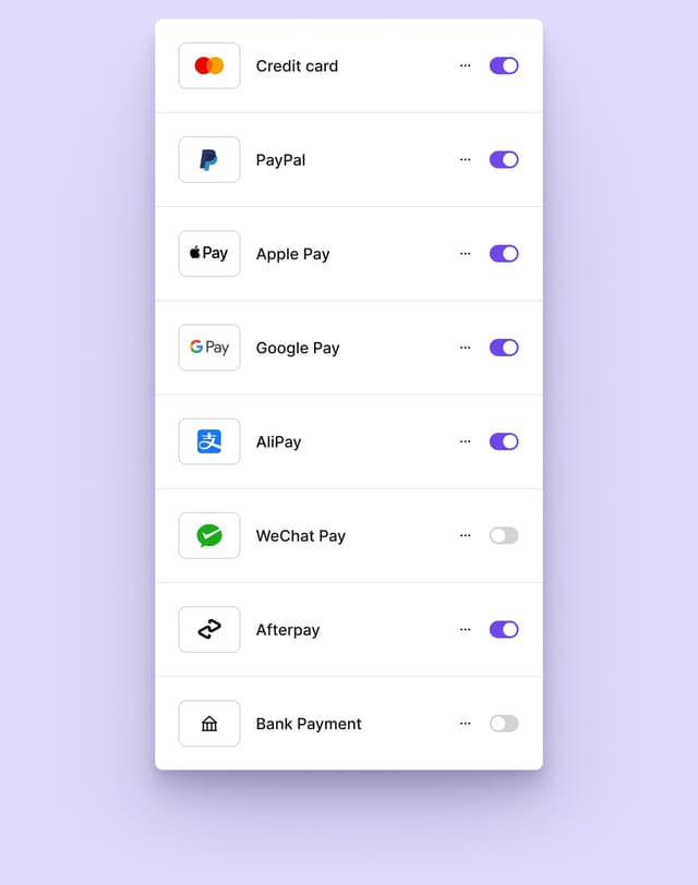 Product view