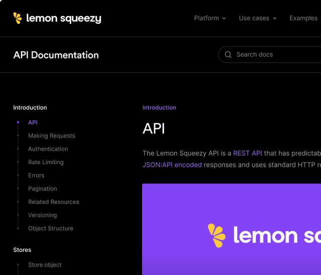 Product view
