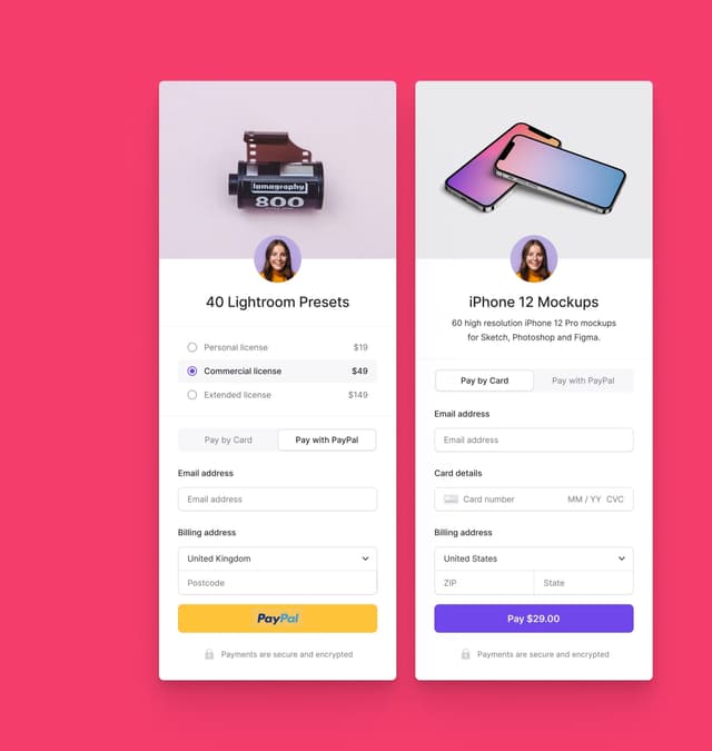 Product view